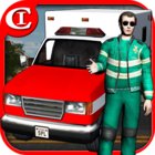 Crazy Ambulance King 3D MOD всё открыто