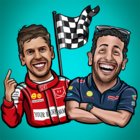 F1 Drivers Stickers from fans Full