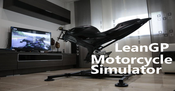 The world's first motosimulator LeanGP will soon see the world