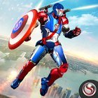 Super Captain Flying Robot City Rescue Mission MOD много денег