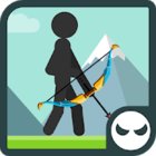 Лучник Stickman 2 MOD много камней