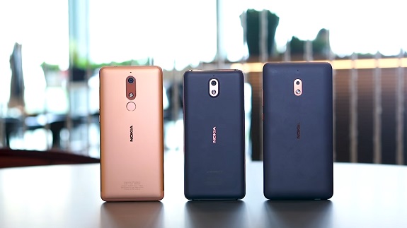 Представлены Nokia 5.1, Nokia 3.1 и Nokia 2.1