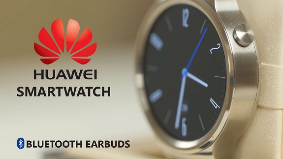 Huawei has patented a new smartwatch with a wireless headset