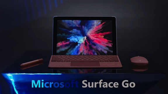 Новый и компактный планшет Microsoft Surface Go