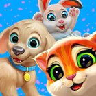 Garden Pets - бесплатная игра 3 в ряд MOD много камней