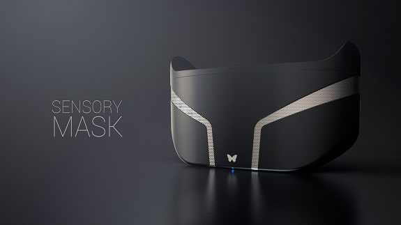 Feelreal Sensory Mask - a device that allows you to feel