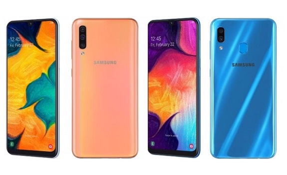 Новые модели Galaxy линейки A, Samsung Galaxy A30 и Galaxy A50