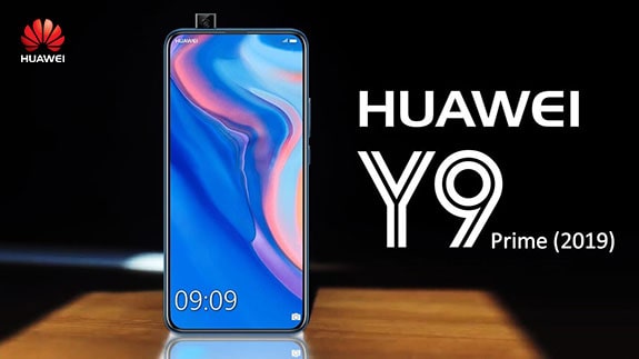 Announcement of the new smartphone Huawei Y9 Prime (2019)