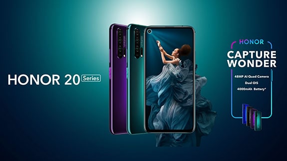 Представлена серия смартфонов Honor 20 и Honor 20 Pro