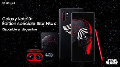 Galaxy Note 10+ Star Wars Edition, dedicated the new film "Star Wars"