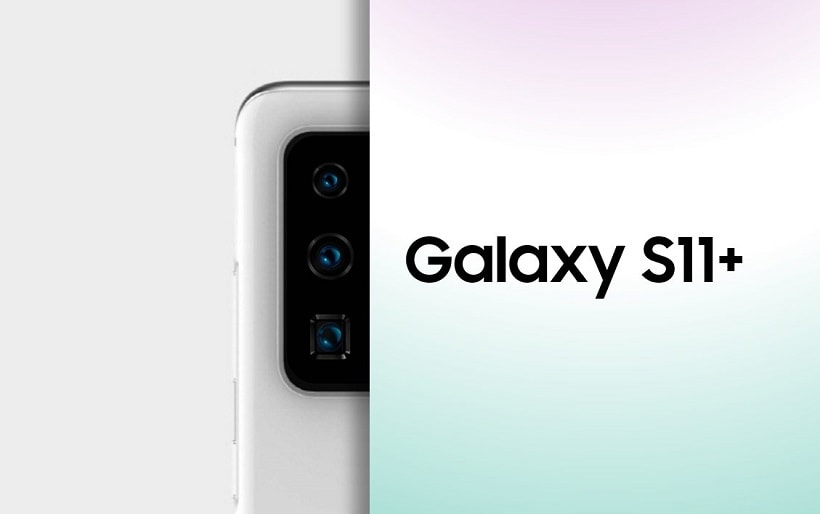 Samsung Galaxy S11+ in all its glory in the official photo