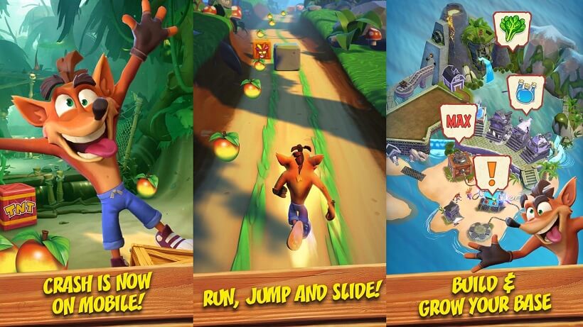 Crash Bandicoot выходит на платформу Android