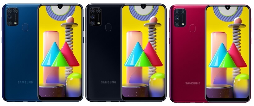 Announcement of Samsung Galaxy M31