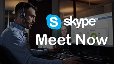 Meet Now - a new feature of Skype