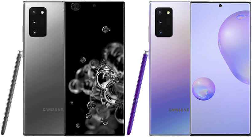 Достоверный рендер Samsung Galaxy Note 20+