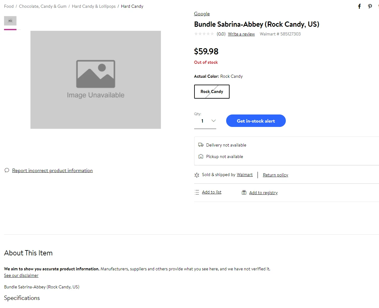 Google Chromecast Sabrina price