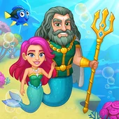 Aquarium Farm -fish town, Mermaid love story shark MOD unlimited money/gems