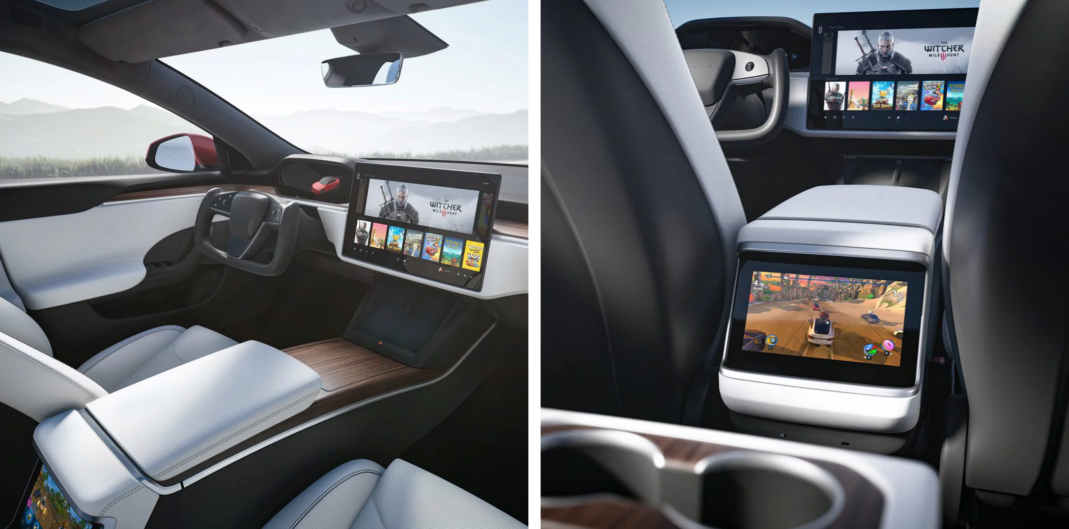 Tesla Model S Model X Displays
