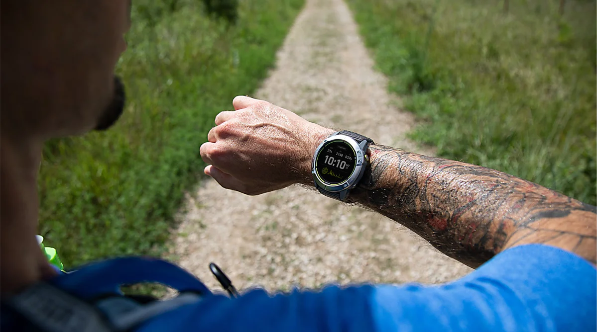 Garmin Enduro on hand