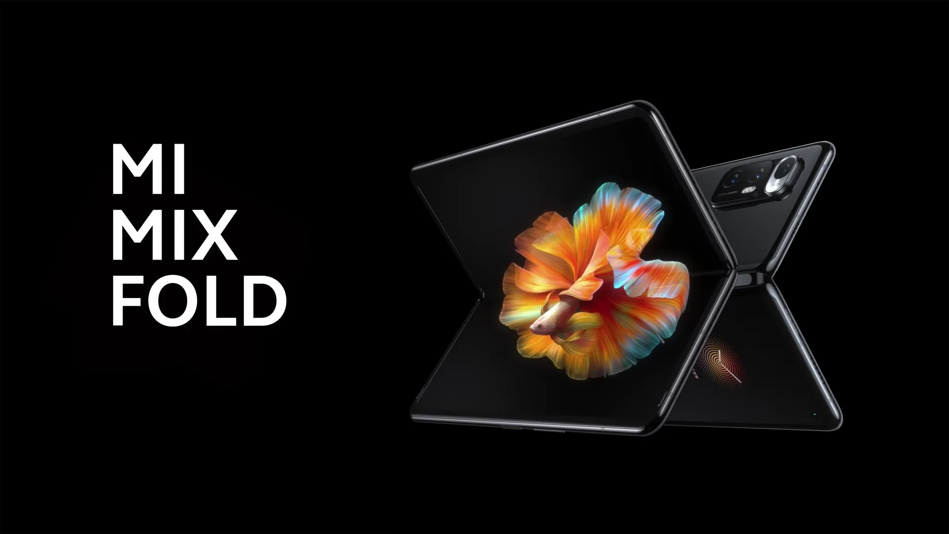 Mi Mix Fold - the first bendable smartphone from Xiaomi