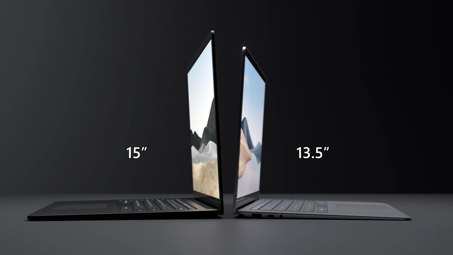 Surface Laptop 4  screen sizes