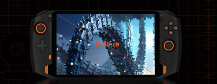 One Netbook OneXplayer screen diagonal 8.4