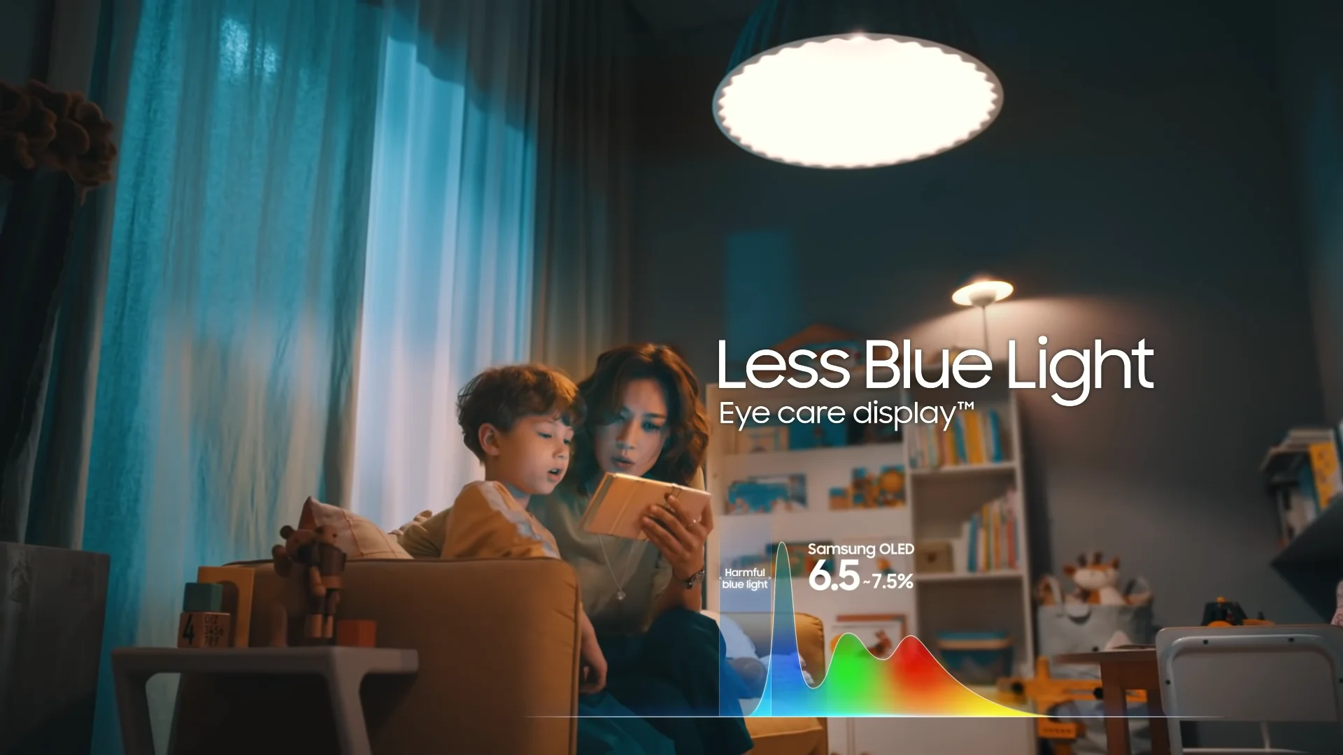 Samsung OLED eye care display