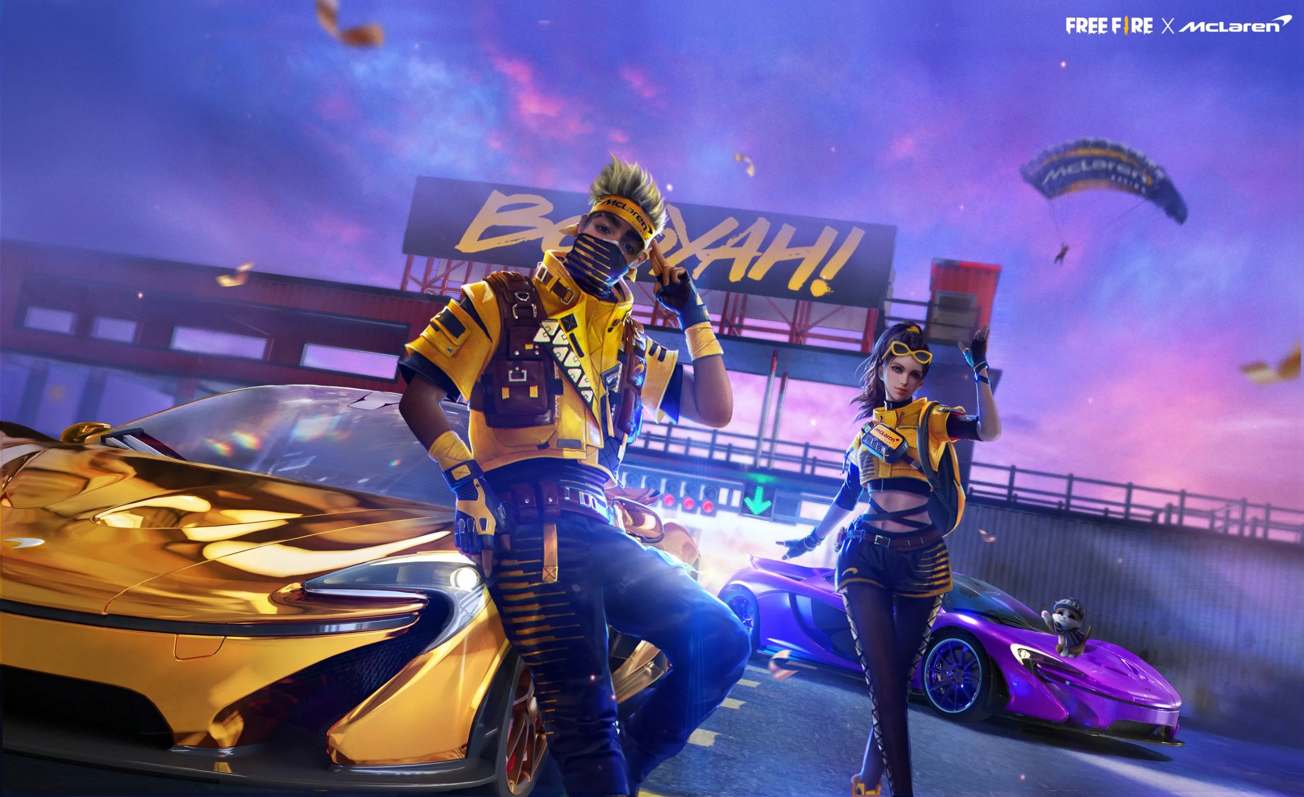 Free Fire X McLaren photo