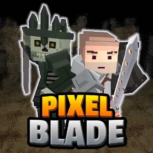 PIXEL BLADE M(пикселей лезвие) MOD высокий дамаг