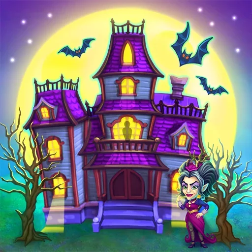 Monster Farm. Family Halloween MOD money/stones/resources/experience