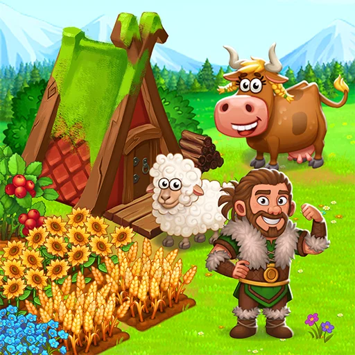 Vikings and Dragon Island Farm MOD unlimited diamonds