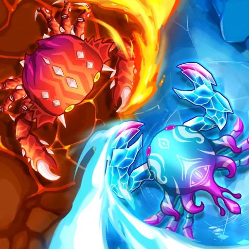 Crab Fight Infinity MOD unlimited gems/coins 1.23 APK download free for android