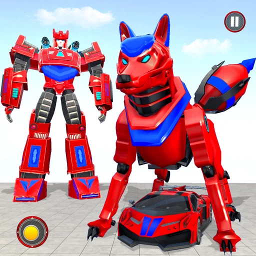 Fox Robot Transform Bike Game MOD money/xp