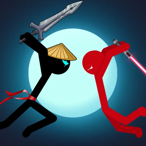 Stick Ninja: Stickman Battle MOD много монет