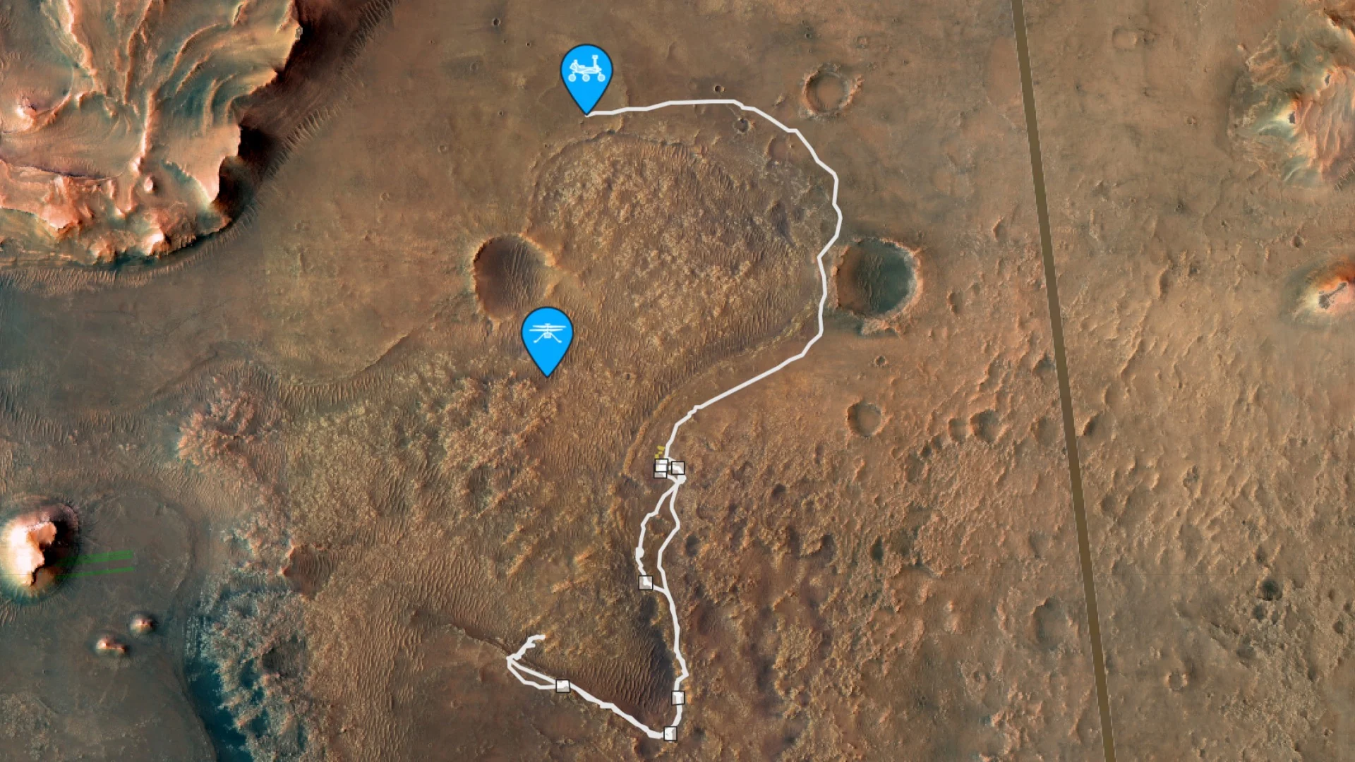 Propagation of sound on Mars