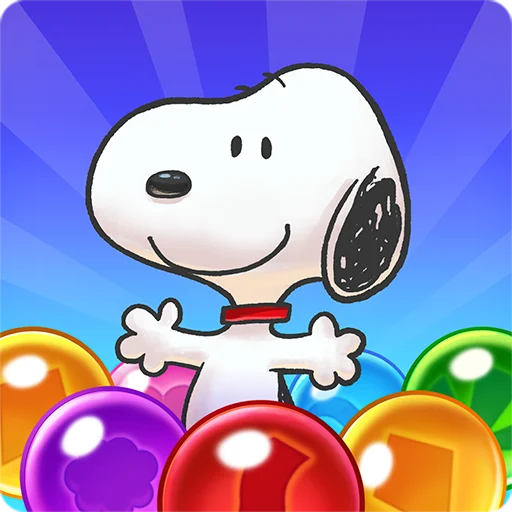 Bubble Shooter - Snoopy POP! MOD unlimited lives/many coins