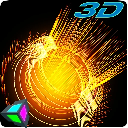 Abstract Gyro 3D Live Wallpaper