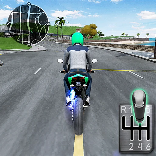 Moto Traffic Race 2 MOD Coins/Lives