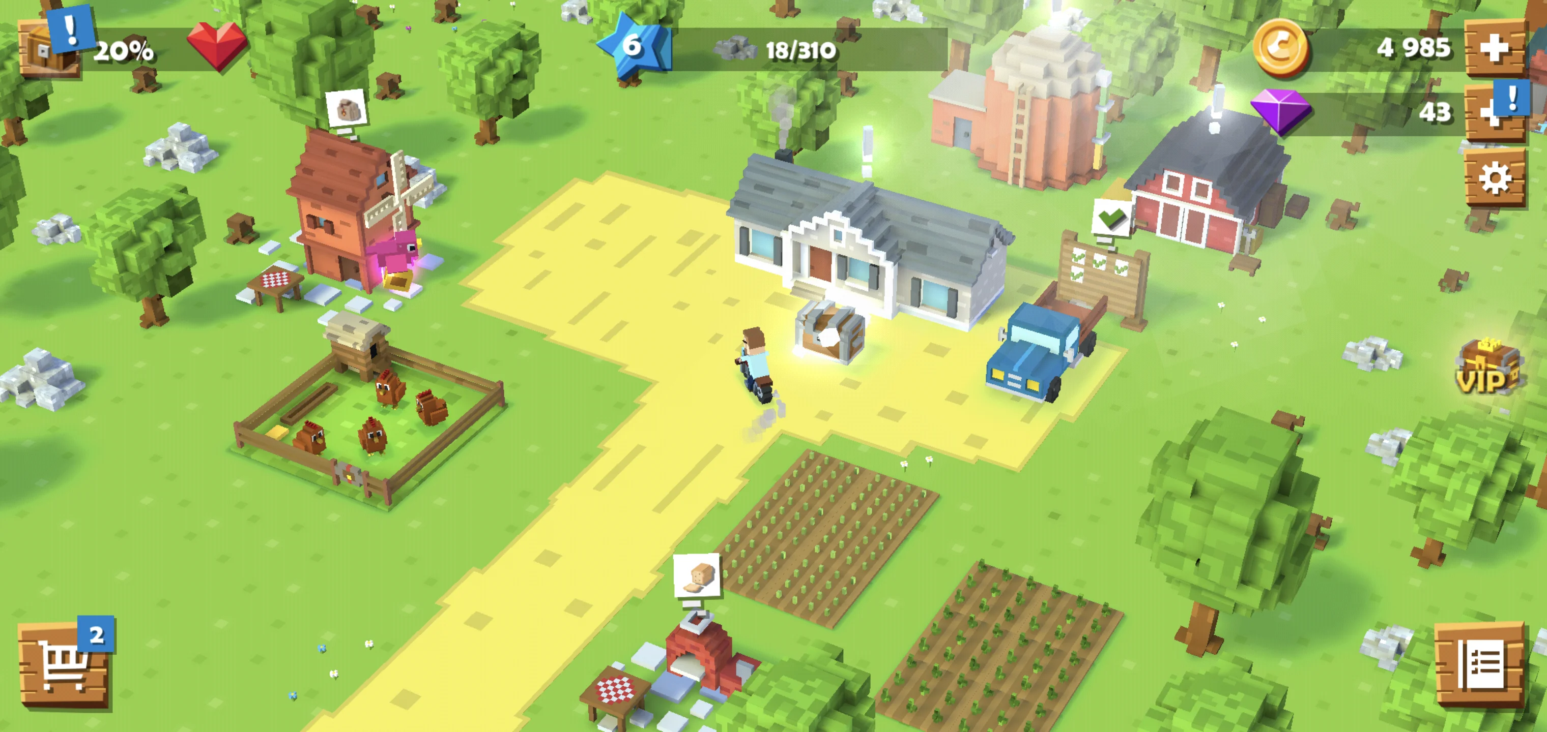 Blocky Farm Mod apk [Unlimited money] download - Blocky Farm MOD apk 1.2.93  free for Android.