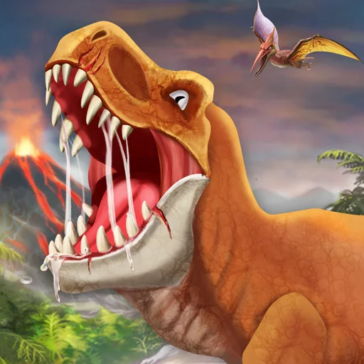 Dinosaur Run 3D - A Jurassic Dino Race Adventure Free Games ➡ App