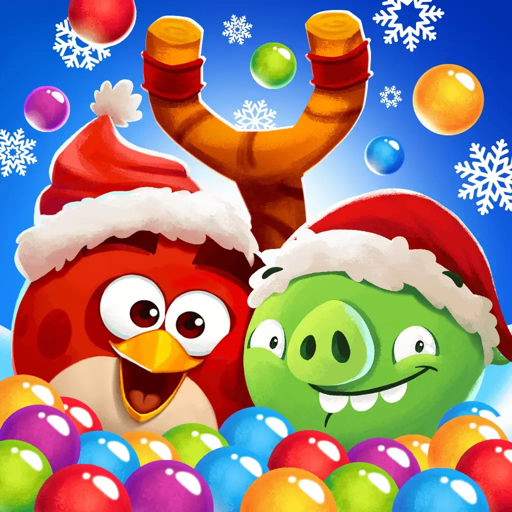 Angry Birds POP Bubble Shooter MOD много монет