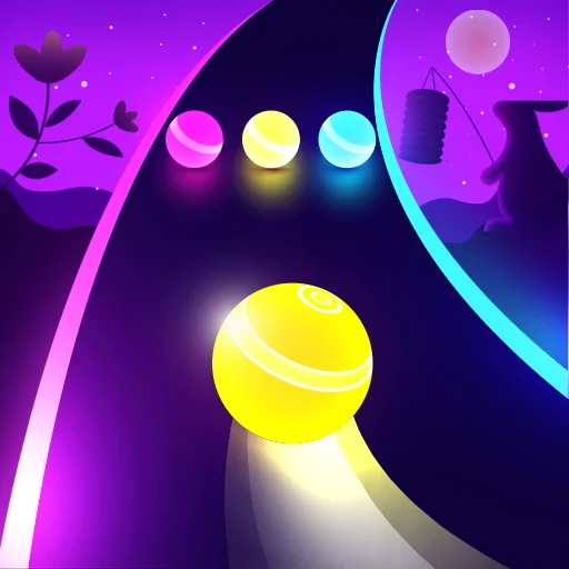 Dancing Road: Color Ball Run! MOD many lives