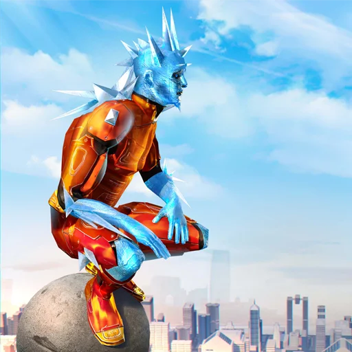 Snow Storm Superhero MOD unlimited energy