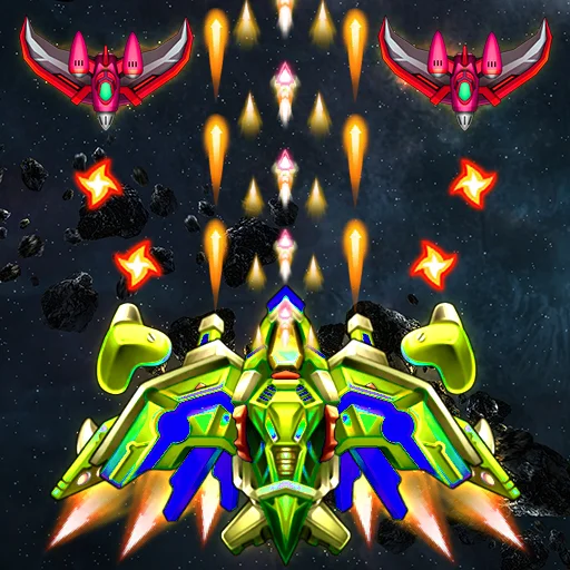 Sky Raptor: Space Shooter MOD energy/coins/diamonds