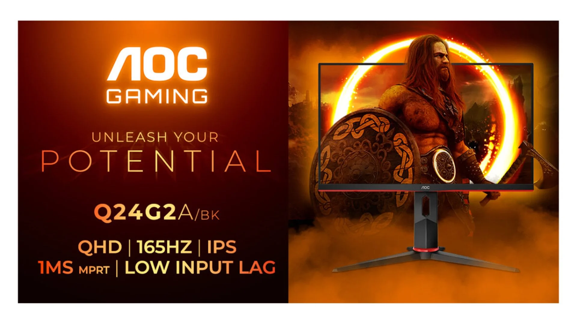 AOC has introduced a new monitor for gamers with a resolution of 1440 pixels
