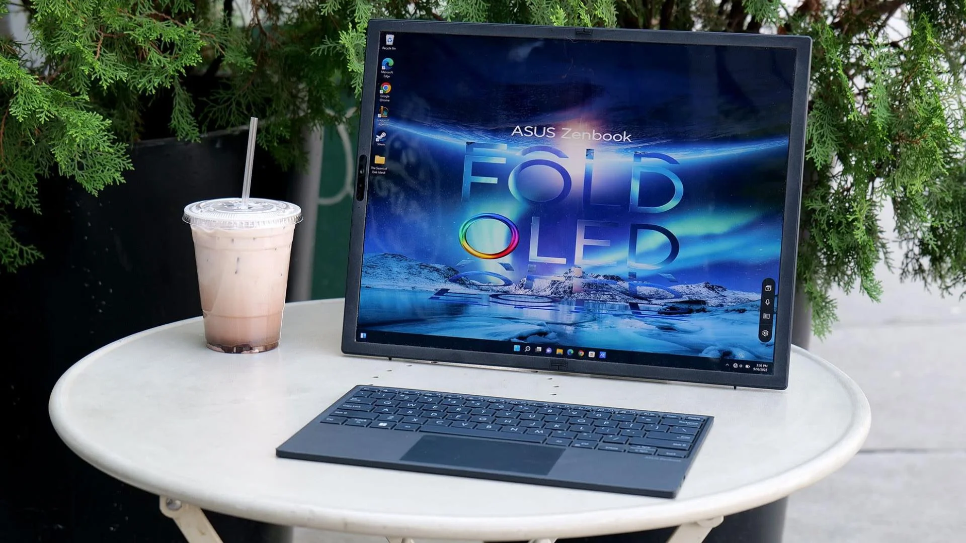 ASUS Zenbook 17 Fold OLED with a flexible screen