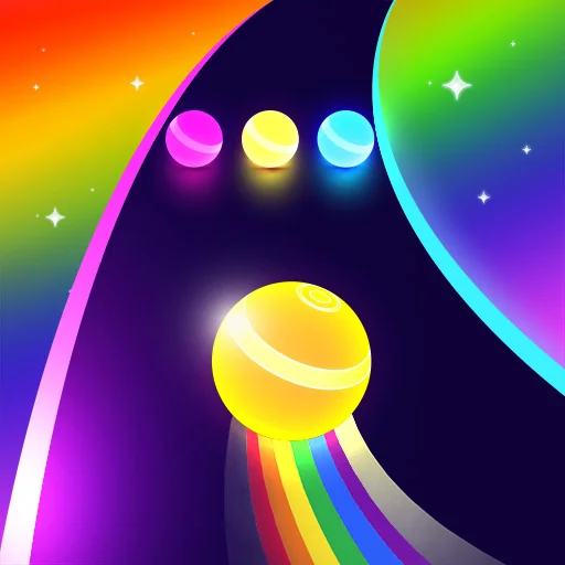 Dancing Road: Color Ball Run! MOD many lives