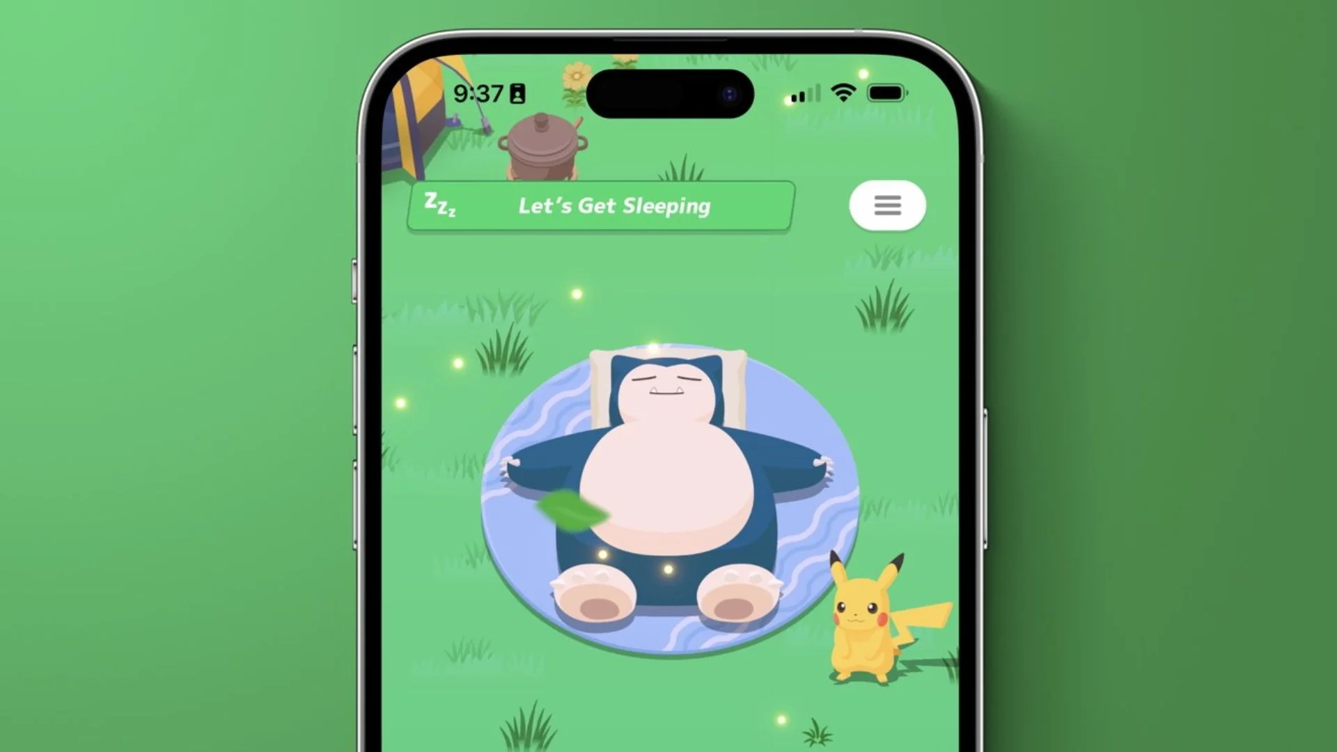 Mobile game Pokémon Sleep