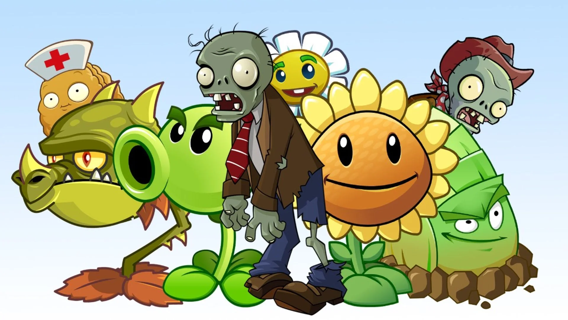 Новая plants vs zombies