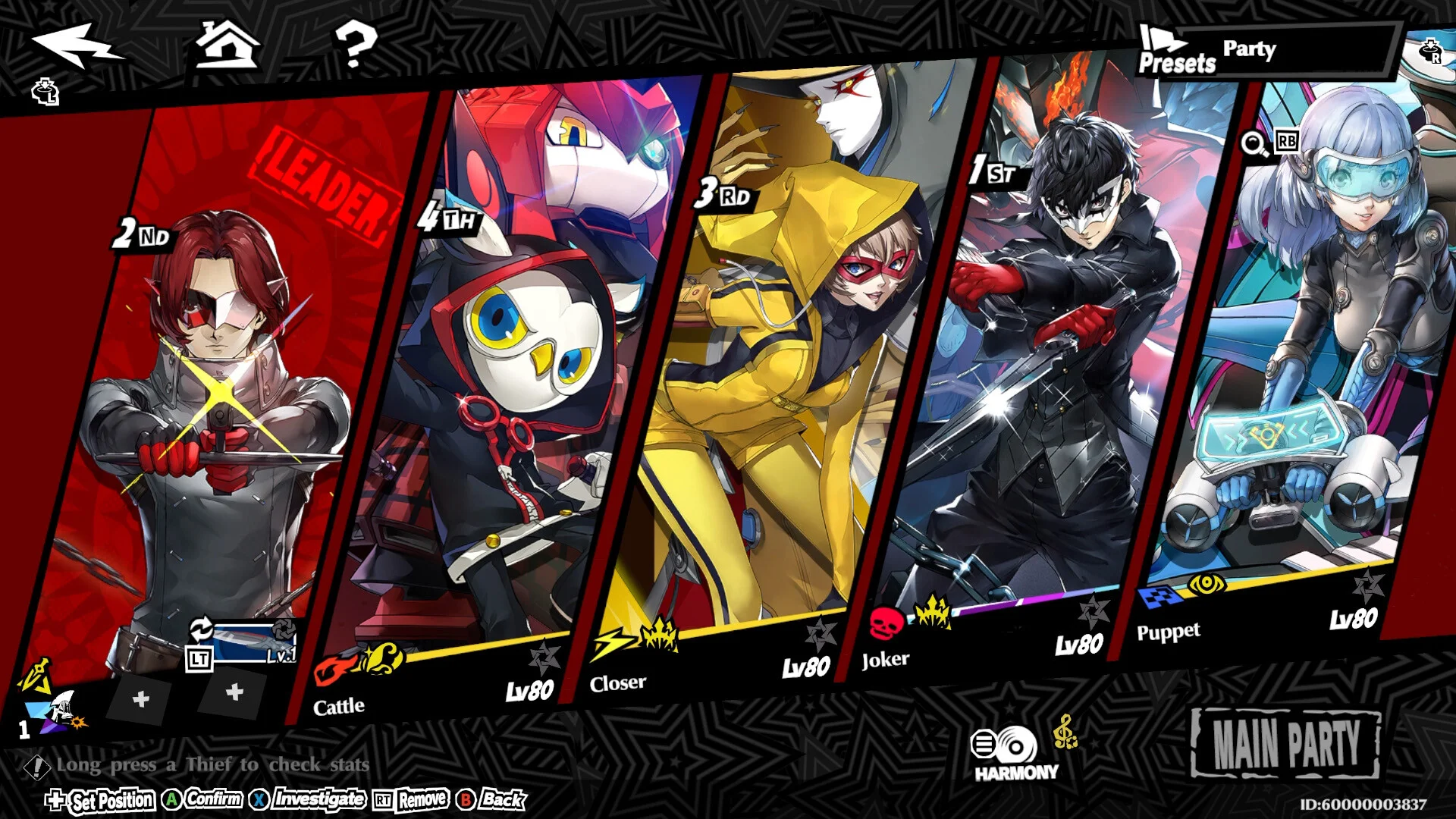 Persona 5: The Phantom X Preload open on iOS and Android